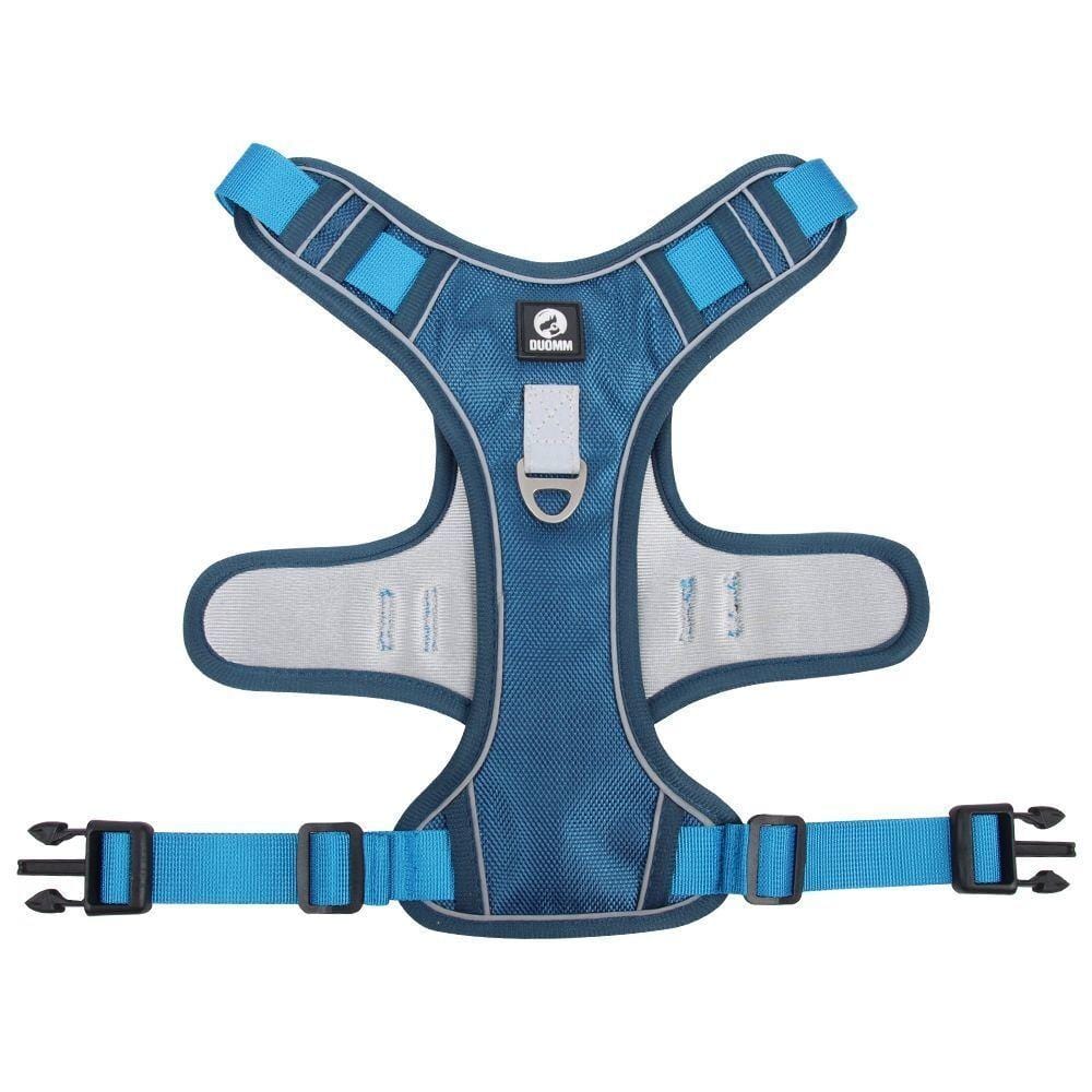 The Dogz Pawz Blue / S Adjustable Harness with Handle