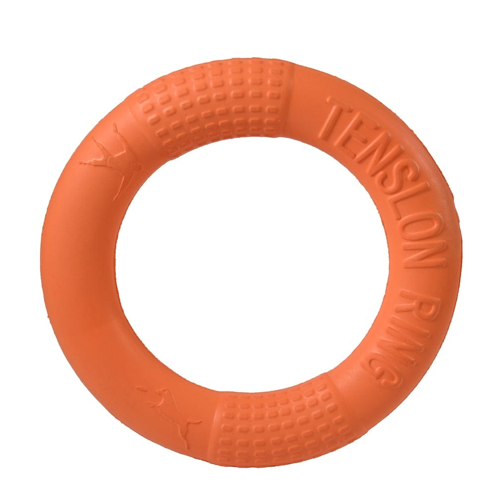 The Dogz Pawz Orange / 17CM Flying Ring Disc