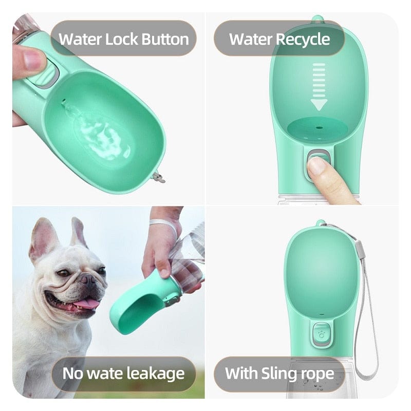 The Dogz Pawz Portable Water Bottle / Bowl