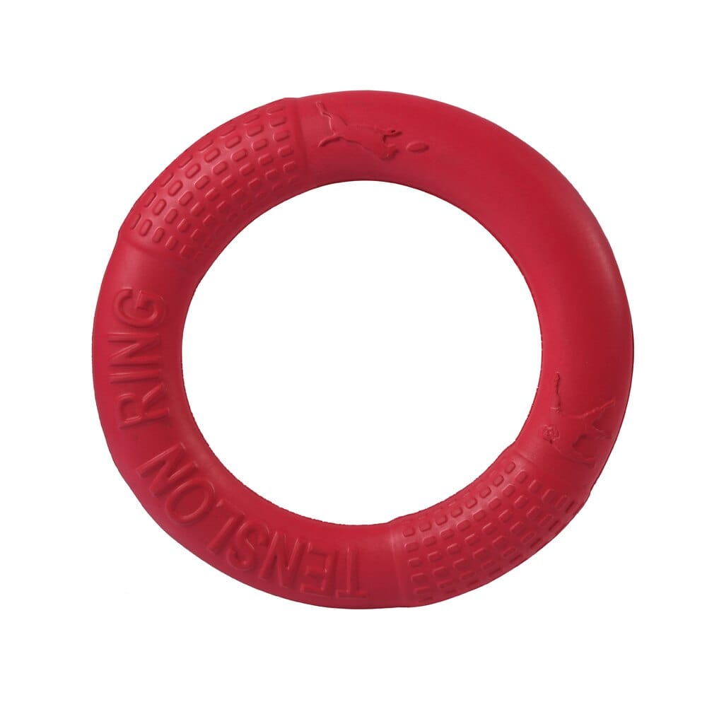 The Dogz Pawz Red / 17CM Flying Ring Disc