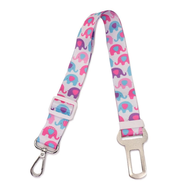 The Dogz Pawz Blue Adjustable Dog Car Seat Belt