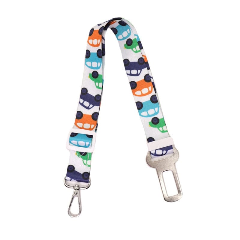 The Dogz Pawz Green Adjustable Dog Car Seat Belt