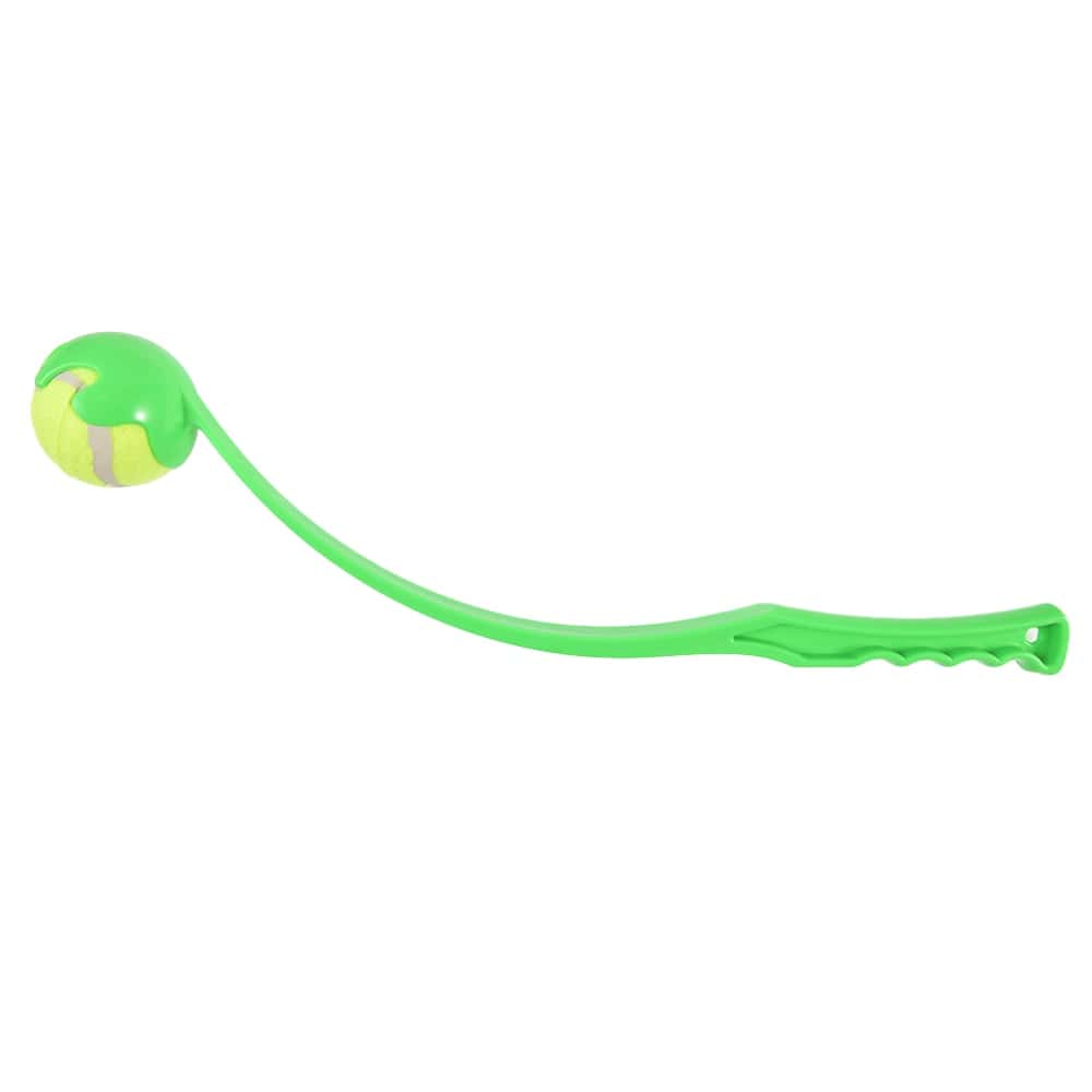 The Dogz Pawz Green Fetch Ball Launcher