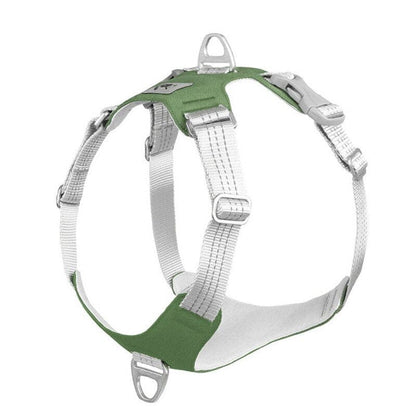 The Dogz Pawz Green / S Y-Shaped Harness
