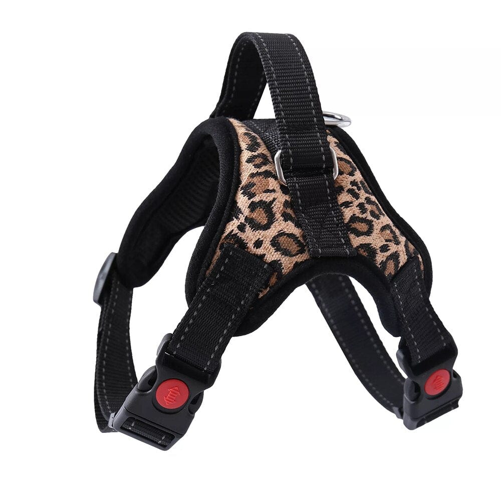 The Dogz Pawz Leopard / XS Adjustable Harness
