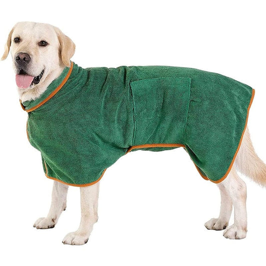 The Dogz Pawz XS Super Absorbent Dog Bath Robe